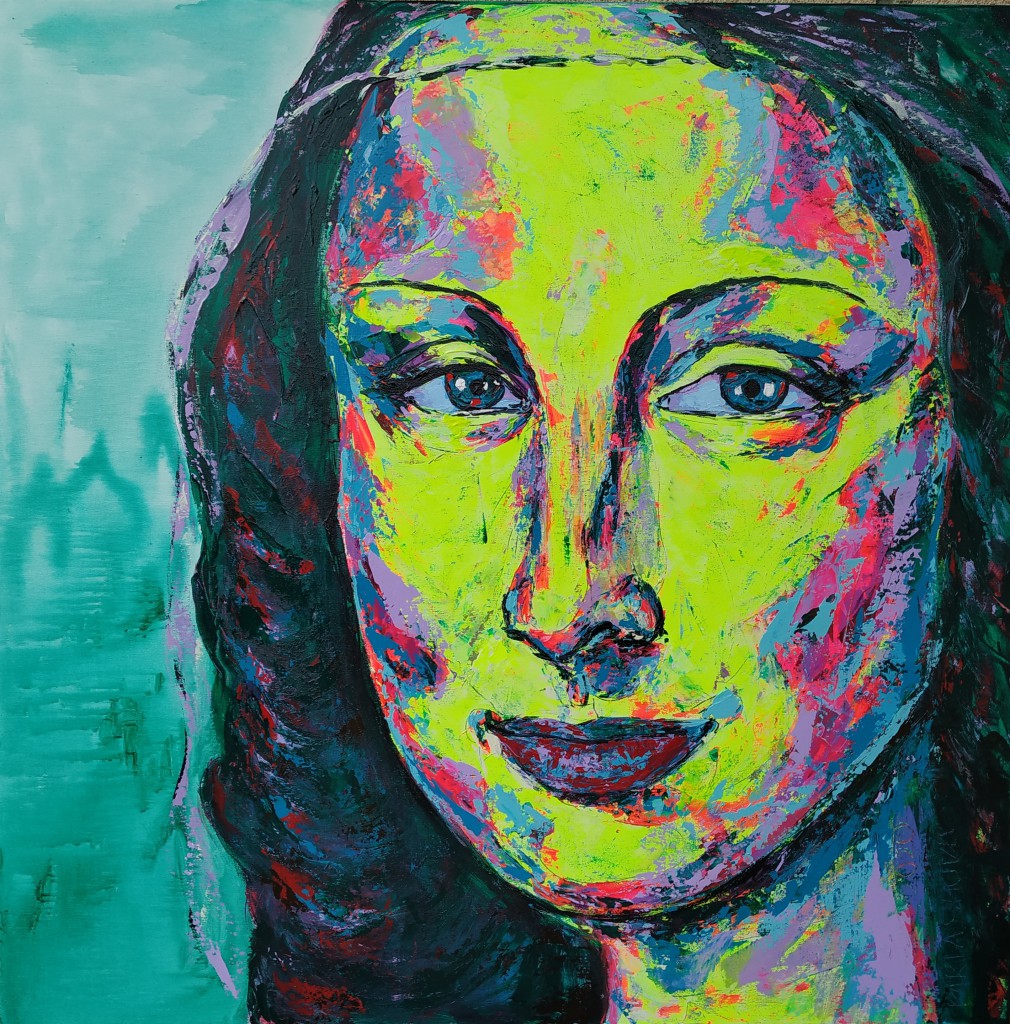89_Viktoriia Kartashova, Young Mona Liza, acrylic on canvas, 100x100, 2020
SOLD OUT