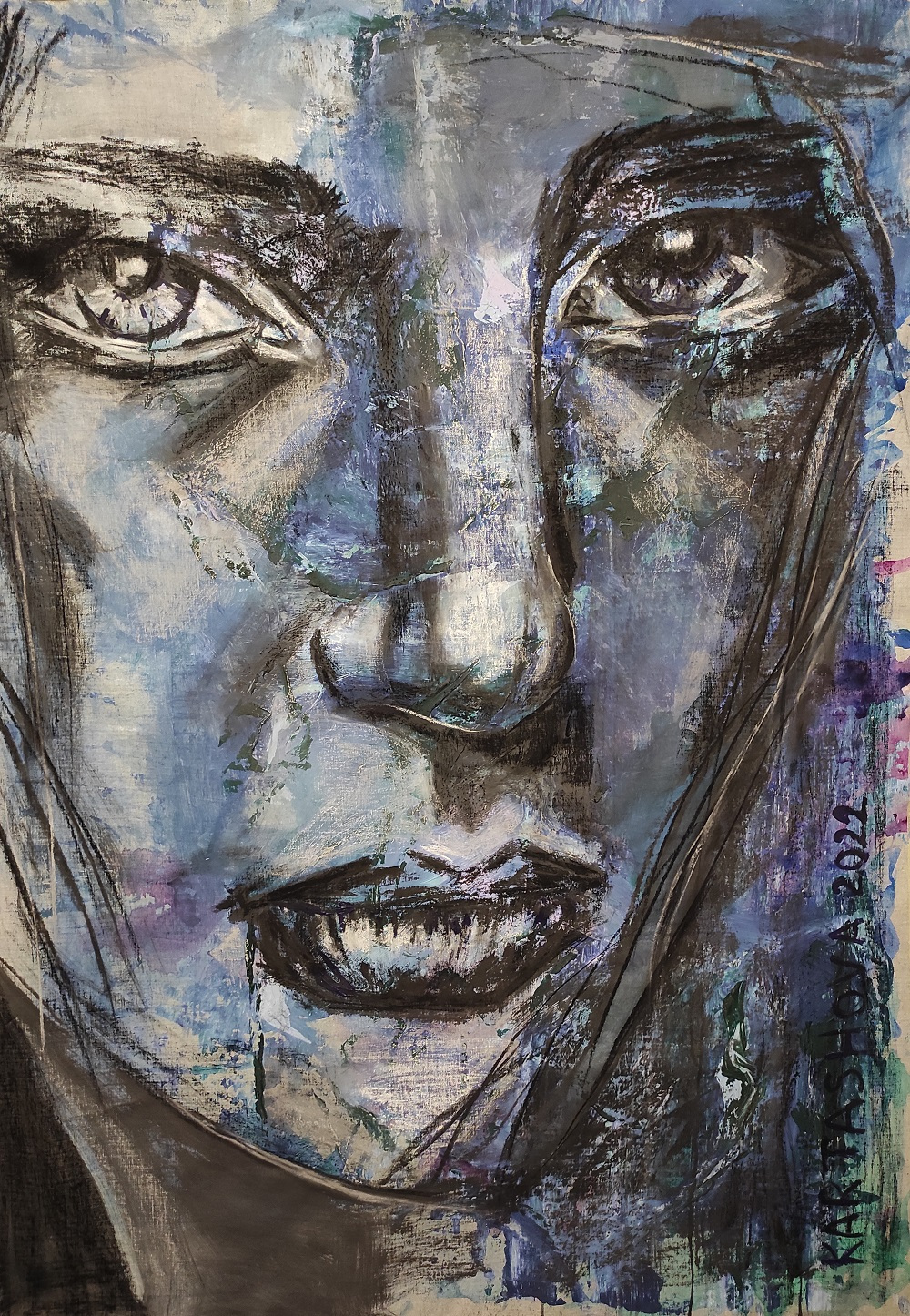 105_2_Viktoriia Kartashova, No more hurt, canvas, 150x120 cm, 2021
AVAILABLE