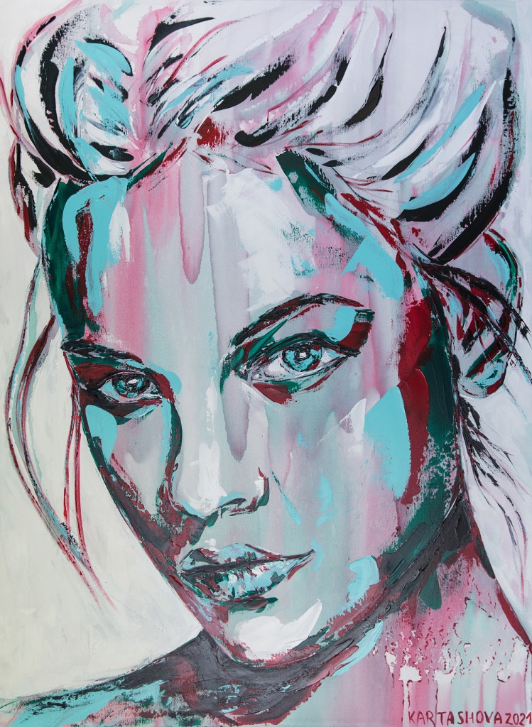 107_1F_Viktoriia Kartashova, No more lie, canvas, 150x110 cm, 2021
AVAILABLE