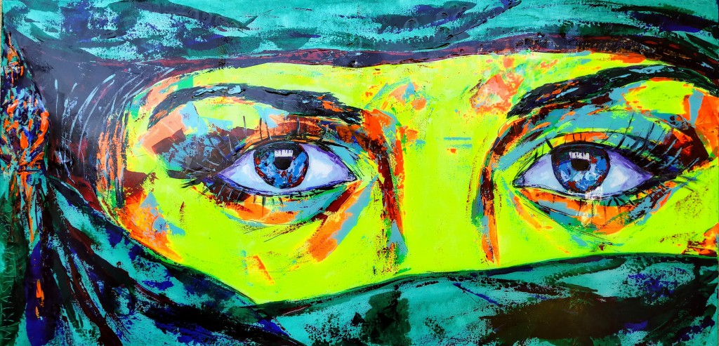 93_Viktoriia Kartashova, Obeyance, canvas, wood, mix media, epoxy resin, 62x124 cm, 2020
SOLD OUT