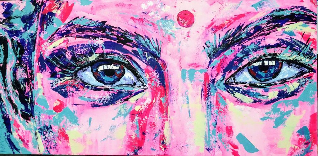 96_Viktoriia Kartashova, Loyalty, canvas, wood, mix media, epoxy resin, 62x124 cm, 2020
SOLD TO KOREA MUSEUM