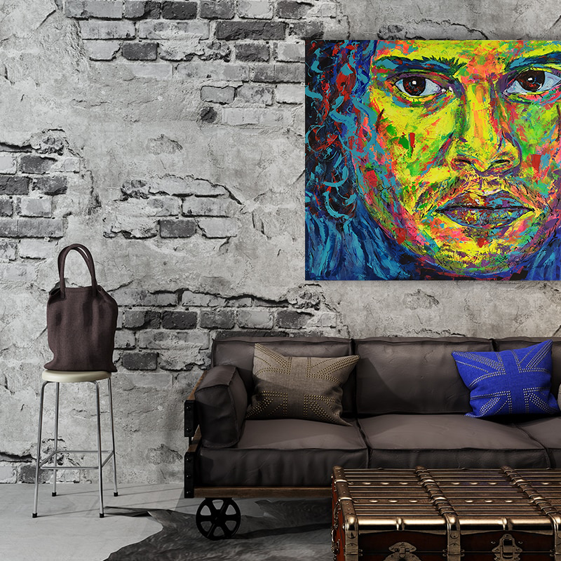 69_Jon Snow.White wolf, acrylic, canvas, 100 x 100, 2019
AVAILABLE