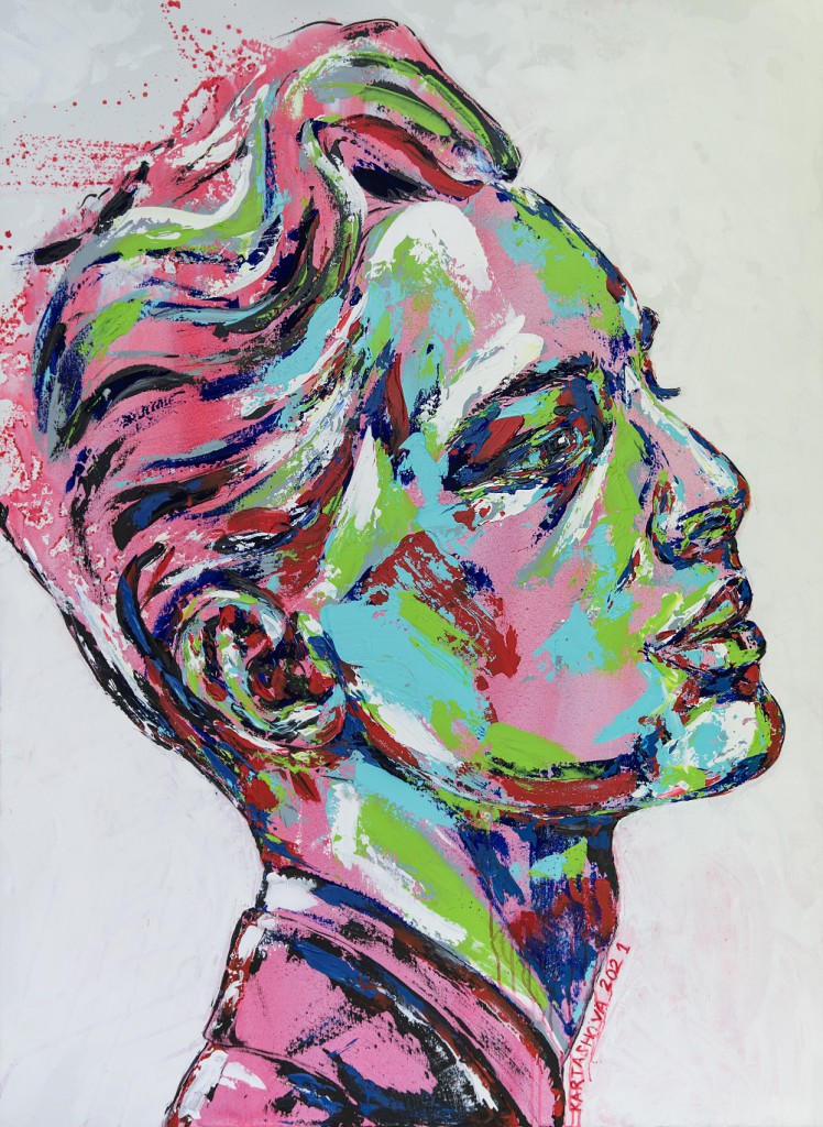 114_1F_Viktoriia Kartashova, No more toxic, canvas, 150x110 cm, 2021
AVAILABLE