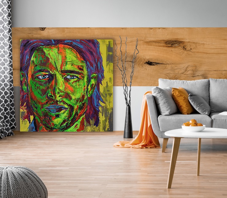 61_Amiable. Brad Pitt, acrylic on canvas, 100x100, 2019
AVAILABLE