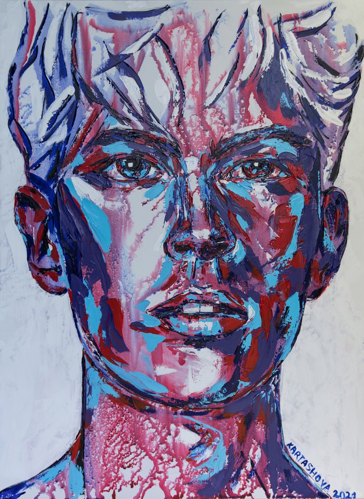 111_1F_Viktoriia Kartashova, No more pain, canvas, 150x110 cm, 2021
AVAILABLE